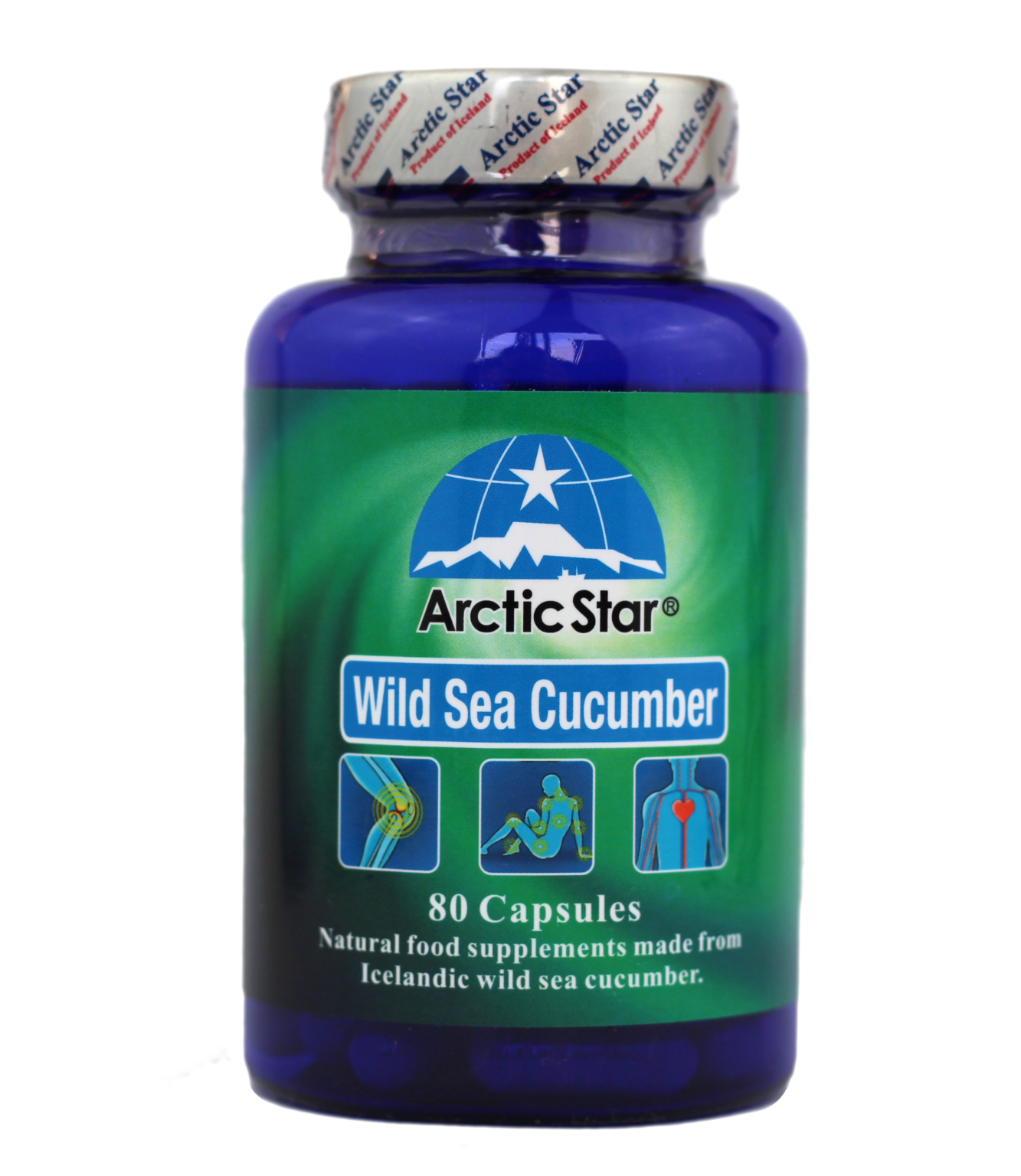 Arctic Star Sea cucumber capsules 80 capsules Arctic Star Health