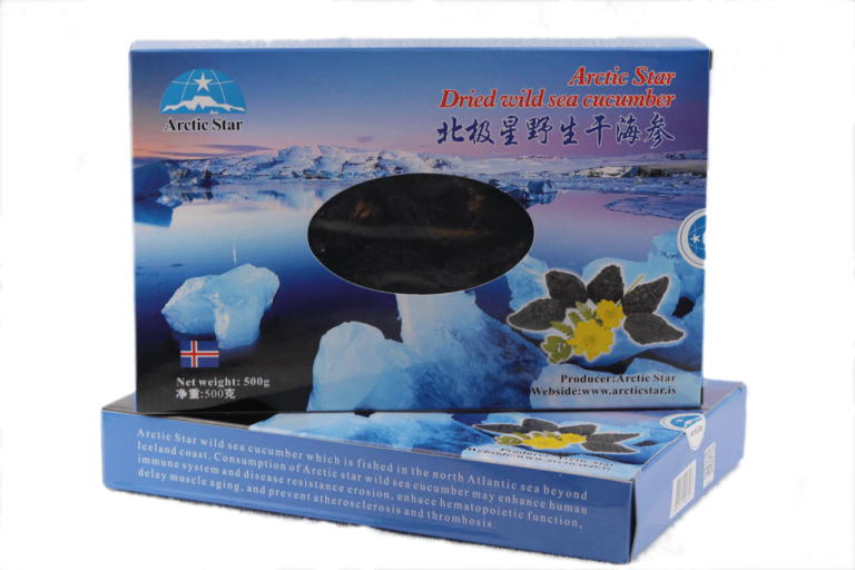 Dried Atlantic wild sea cucumber Arctic Star Health Products Wild